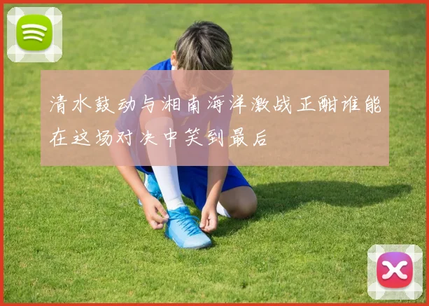 清水鼓动与湘南海洋激战正酣谁能在这场对决中笑到最后