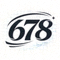 678体育官方Logo - 蓝色盾牌与足球组合标志